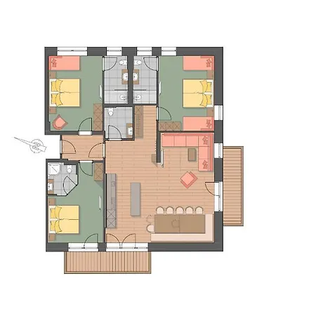 מלון דירות Gifle - Inklusive Super Sommer Card